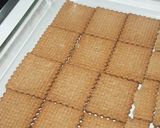 A picture of step 2 of THE fridge dessert.