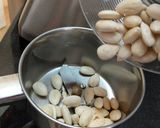 A picture of step 1 of Special Foxtail Millet Badam Halwa.