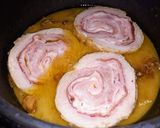 Foto del paso 5 de la receta Lomo de cerdo relleno de jamón ibérico, queso y panceta ahumada