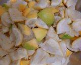 A picture of step 1 of Nimbu ke chhilke Ka Achar.