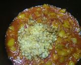 A picture of step 5 of Loki daal.