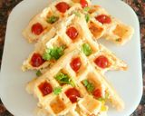 A picture of step 6 of Dosa waffles.