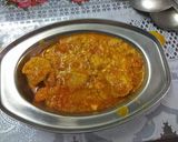 A picture of step 8 of Rj special Rajasthani gatte ki sabji.