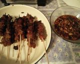 Foto langkah ke 5 dari resep Sate sapi sambal kecap😊😜.