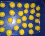 Foto langkah ke 2 dari resep Nastar lembut no mixer no oven 😋😋😋.