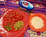 صورة لخطوة 2 من وصفة جلاش بحشوه الجبن 😋❤️