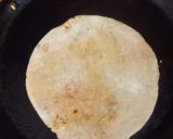 A picture of step 3 of Sattu Paratha.