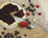 Foto del paso 8 de la receta: Pastel de Queso con Arándanos sin Baño María