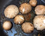 A picture of step 5 of Japanese Butter Garlic Mushroom.