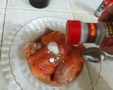Foto langkah ke 2 dari resep Grilled Spicy Salmon Trimming.