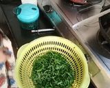 क्रैकलिंग स्पिनेच,। कुरकुरी पालक (Kurkuri palak recipe in Hindi) रेसिपी चरण 1 फोटो