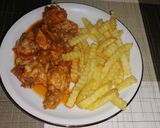 Foto del paso 10 de la receta: Pollo a la nuez moscada