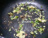 A picture of step 2 of Broccoli Pulao.