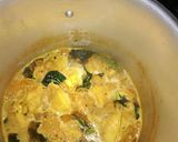 A picture of step 5 of Chicken 65.
