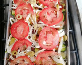 Foto del paso 5 de la receta: "Pizza" de calabacita