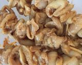 Foto langkah ke 3 dari resep Sate Jamur Saos Kacang, yummy.