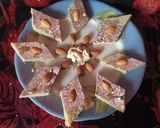 A picture of step 3 of Kaju and Badam Katli (Cashew and Almond Fudge).