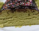 Foto langkah ke 7 dari resep Bolu kukus chocolatos drink matcha latte.