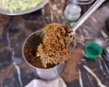 A picture of step 1 of Cabbage potato shak.