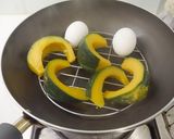 A picture of step 1 of Pumpkin Egg Salad ♥ Easy Pumpkin 3.