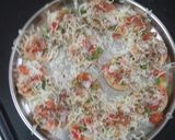 A picture of step 5 of Papdi pizza.