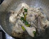 A picture of step 8 of Peshawari chicken karahi.