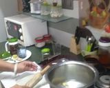 A picture of step 2 of Giloy Tea.