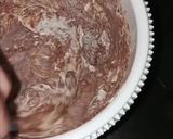 Foto langkah ke 3 dari resep Bolu Kukus Coklat Meses Hias.