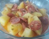Foto do passo 5 de Batata com calabresa na pressão