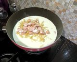 Foto langkah ke 2 dari resep Pasta Carbonara Spesial.