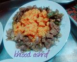 صورة لخطوة 1 من وصفة مكرونه مختومه و كبده