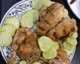 A picture of step 3 of Steam Chicken.