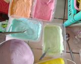 Foto langkah ke 3 dari resep Rainbow Cake Kukus.