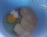 Foto langkah ke 2 dari resep Bolu kukus 2 rasa(simpel) with dandang no mixer.