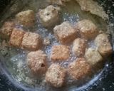 A picture of step 5 of Paneer papdi.