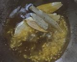 A picture of step 1 of Yam curry.