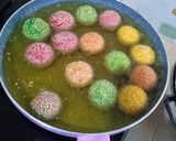 Foto langkah ke 8 dari resep Onde onde Kaike Warna.
