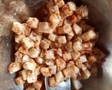 A picture of step 6 of French fries corn potato paneer drum stick.