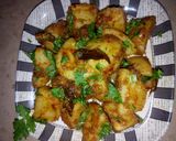 A picture of step 1 of Khaty aloo.