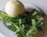 Hình bước làm 1 của món Soup BÍ ĐỎ cá hồi