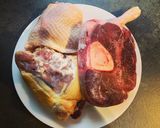 Foto del paso 2 de la receta: Caldo de carne y pollo en la Crockpot (12 horas)