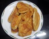 Hình bước làm 11 của món Bánh Su Kem mát lạnh phe phe không cần lò nướng
