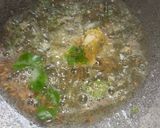 A picture of step 3 of Baingan Bhartha.