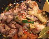 Foto langkah ke 5 dari resep Ayam dan jeroan pedas.