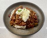 A picture of step 5 of Vegan chilli con carne.