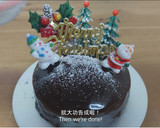 A picture of step 11 of 【圣诞节巧克力蛋糕 Christmas Chocolate Cake】不用鸡蛋，不用烤箱，简单实用又方便！.