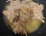 A picture of step 4 of Tandoori mutton chops.