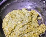 A picture of step 4 of Green Moong Daal Ladoos.