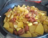 Foto del paso 3 de la receta Solomillo de cerdo a la sal con patatas gratinadas