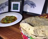 A picture of step 6 of Simple chapati.